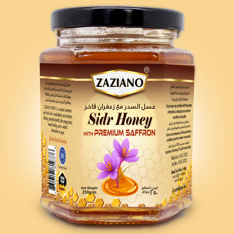 Sidr Honey with Premium Saffron